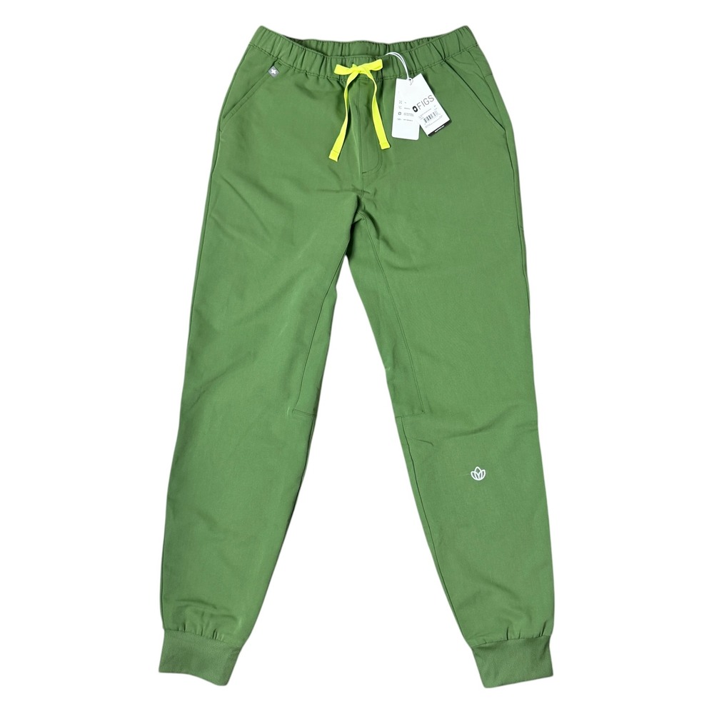 FIGS Mens Tansen Jogger Scrub Pants Fern Green Small Tall Style 100023 NEW